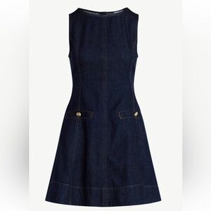 Free Assembly size 12 sleeveless denim dress